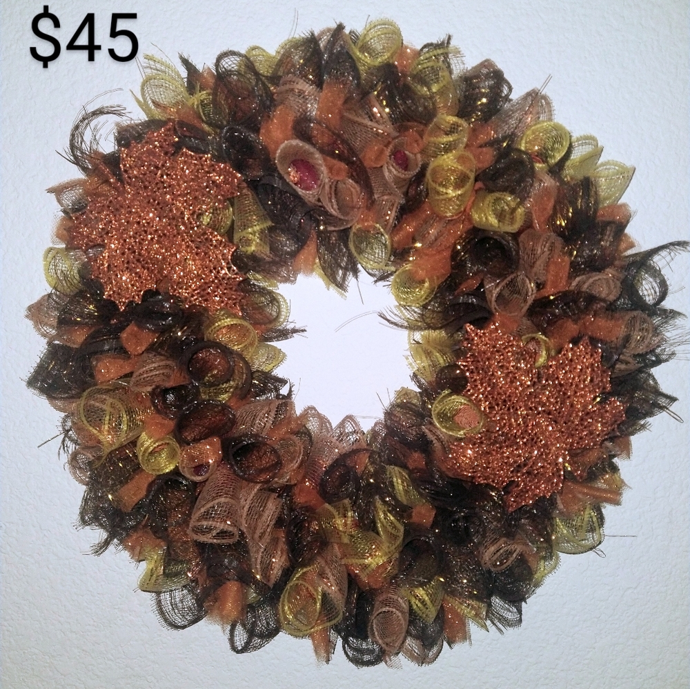 Handmade Fall/Autumn Wreath